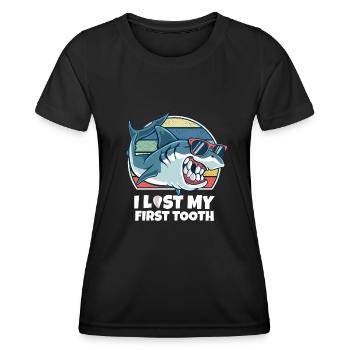 Zahn Zähne Zahnarzt Zahnmedizinische Angestellte - Frauen Funktions-T-Shirt - Schwarz - Vorne - AI Model Female 172 light (172cm)