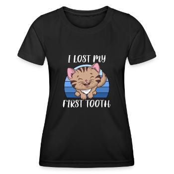 Zahn Zähne Zahnarzt Zahnmedizinische Angestellte - Frauen Funktions-T-Shirt - Schwarz - Vorne - AI Model Female 172 light (172cm)
