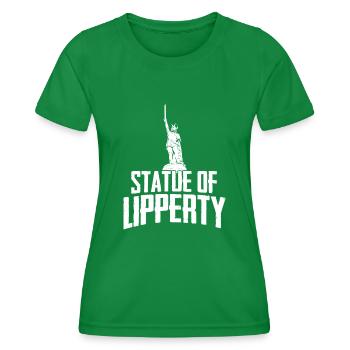 Hermann Monument Teuteburg Forest - T-shirt sport Femme - vert - Devant - AI Model Female 172 dark (172cm)