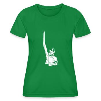 Teuteburg Forest Hermann Monument Detmold - T-shirt sport Femme - vert - Devant - AI Model Female 172 dark (172cm)