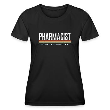 Pharmacist - Women's Functional T-Shirt - black - Front - AI Model Female 172 light (172cm)