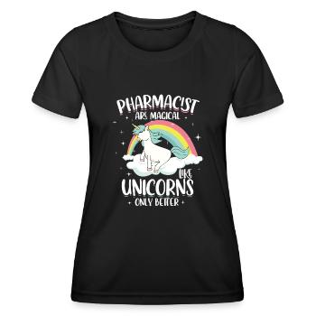 Pharmacist - Women's Functional T-Shirt - black - Front - AI Model Female 172 light (172cm)