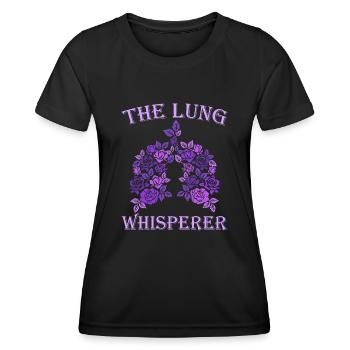 Respiratory Therapists Respiratory Therapist Occupational Therapists - Women's Functional T-Shirt - black - Front - AI Model Female 172 light (172cm)