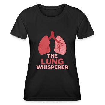 Respiratory Therapists Respiratory Therapist Occupational Therapists - Women's Functional T-Shirt - black - Front - AI Model Female 172 light (172cm)
