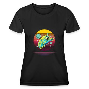 Tardigrade Vapor - Women's Functional T-Shirt - black - Front - AI Model Female 172 light (172cm)