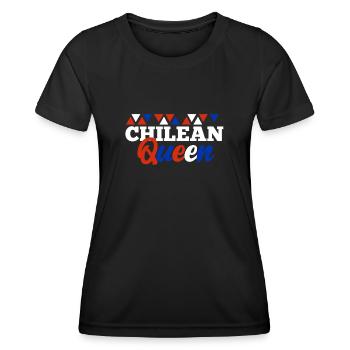 Chili - T-shirt sport Femme - noir - Devant - AI Model Female 172 light (172cm)