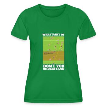 Irish Dublin Hurling - Women's Functional T-Shirt - kelly green - Front - AI Model Female 172 dark (172cm)