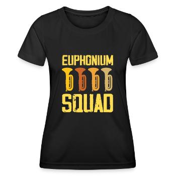 Euphonium Squad - Frauen Funktions-T-Shirt - Schwarz - Vorne - AI Model Female 172 light (172cm)
