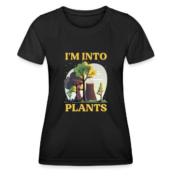 Kernenergie Spruch für Kernenergie - Frauen Funktions-T-Shirt - Schwarz - Vorne - AI Model Female 172 light (172cm)