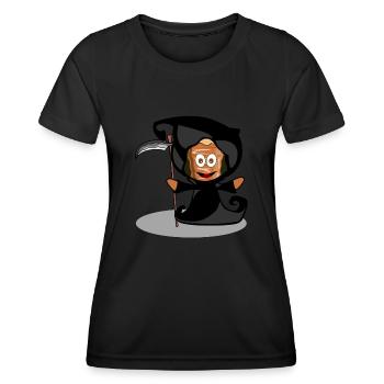 Kebab Kebab drôle - T-shirt sport Femme - noir - Devant - AI Model Female 172 light (172cm)