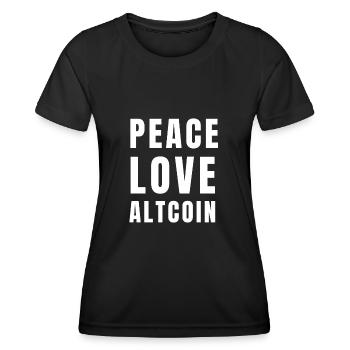 Altcoin Traders - T-shirt sport Femme - noir - Devant - AI Model Female 172 light (172cm)