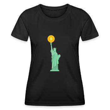 Altcoin Traders - T-shirt sport Femme - noir - Devant - AI Model Female 172 light (172cm)