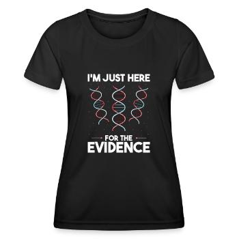 Forensische Kriminologie und Tatort-Ermittler - Frauen Funktions-T-Shirt - Schwarz - Vorne - AI Model Female 172 light (172cm)