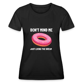 Summer Float Trip River Tube Tubing - Frauen Funktions-T-Shirt - Schwarz - Vorne - AI Model Female 172 light (172cm)