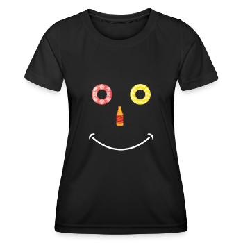 Summer Float Trip River Tube Tubing - Frauen Funktions-T-Shirt - Schwarz - Vorne - AI Model Female 172 light (172cm)