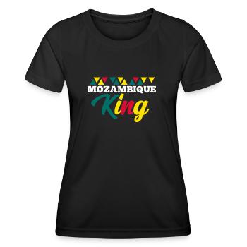Mozambique - Women's Functional T-Shirt - black - Front - AI Model Female 172 light (172cm)