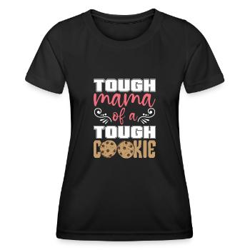 Mom Mutter Mutter - Frauen Funktions-T-Shirt - Schwarz - Vorne - AI Model Female 172 light (172cm)