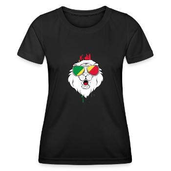 Kongo - Frauen Funktions-T-Shirt - Schwarz - Vorne - AI Model Female 172 light (172cm)