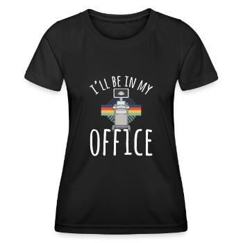 Kardiologe Medizinische Sonographie Ultraschall - Frauen Funktions-T-Shirt - Schwarz - Vorne - AI Model Female 172 light (172cm)