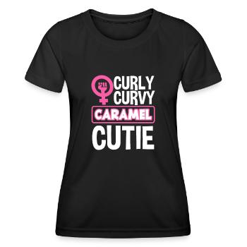 Feminismus Feministin - Frauen Funktions-T-Shirt - Schwarz - Vorne - AI Model Female 172 light (172cm)