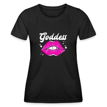 Feminismus Feministin - Frauen Funktions-T-Shirt - Schwarz - Vorne - AI Model Female 172 light (172cm)