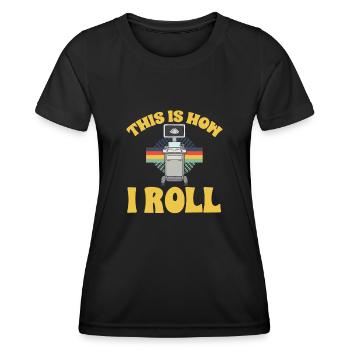 Kardiologe Medizinische Sonographie Ultraschall - Frauen Funktions-T-Shirt - Schwarz - Vorne - AI Model Female 172 light (172cm)