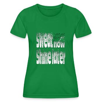 GYMNASE - T-shirt sport Femme - vert - Devant - AI Model Female 172 dark (172cm)