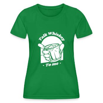 Whisky Whiskey - T-shirt sport Femme - vert - Devant - AI Model Female 172 dark (172cm)