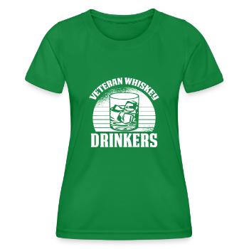 Whisky Whiskey - Frauen Funktions-T-Shirt - Kelly Green - Vorne - AI Model Female 172 dark (172cm)