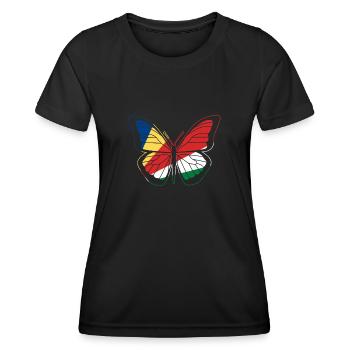 Seychelles - T-shirt sport Femme - noir - Devant - AI Model Female 172 light (172cm)