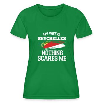 Seychelles - T-shirt sport Femme - vert - Devant - AI Model Female 172 dark (172cm)