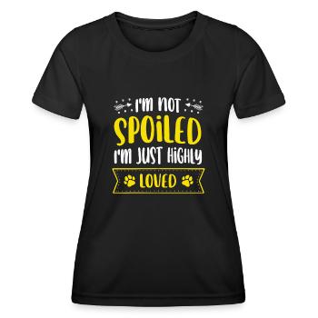 Chat persan Chat Amoureux Propriétaire de chat Persan Longhair C - T-shirt sport Femme - noir - Devant - AI Model Female 172 light (172cm)