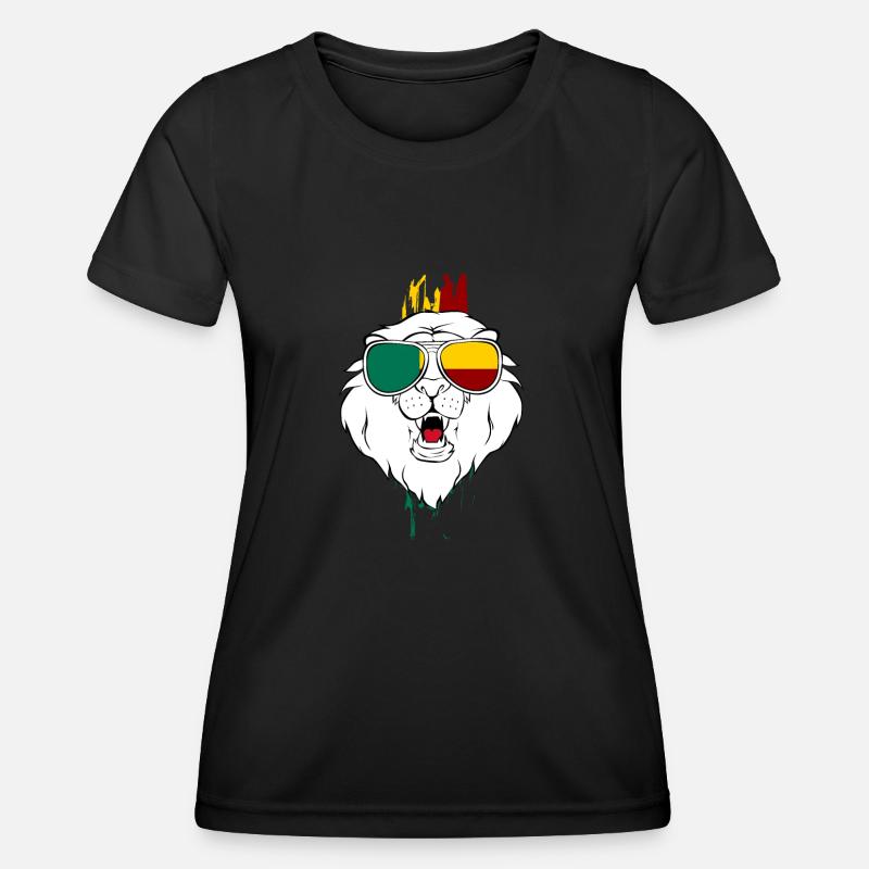 Benin - Women's Functional T-Shirt - black