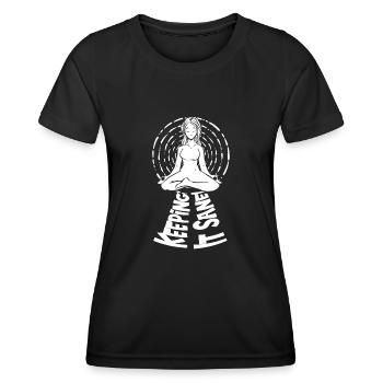 Psychology Psychologist Reasonable - Women's Functional T-Shirt - black - Front - AI Model Female 172 light (172cm)
