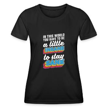 Psychologie Psychologe - Frauen Funktions-T-Shirt - Schwarz - Vorne - AI Model Female 172 light (172cm)