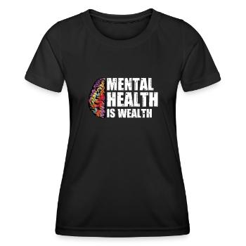 Psychologie Psychologe - Frauen Funktions-T-Shirt - Schwarz - Vorne - AI Model Female 172 light (172cm)