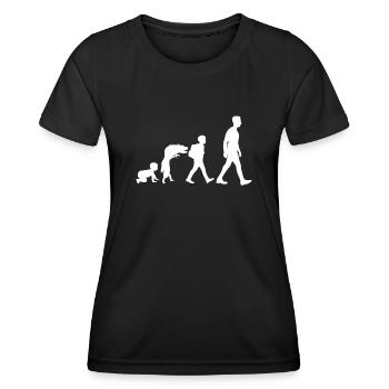 Eltern Trotzphase Vater Mutter - Frauen Funktions-T-Shirt - Schwarz - Vorne - AI Model Female 172 light (172cm)