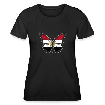 Égypte - T-shirt sport Femme - noir - Devant - AI Model Female 172 light (172cm)