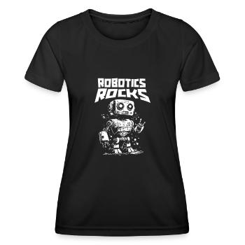 Robotics Ai Robot - Women's Functional T-Shirt - black - Front - AI Model Female 172 light (172cm)