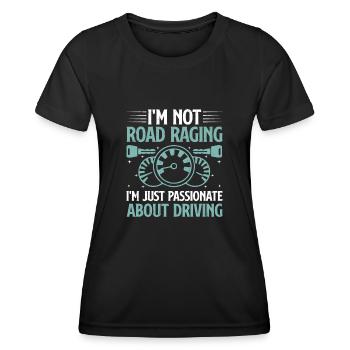 Driving License Passed New Driver Permit Driving S - Women's Functional T-Shirt - black - Front - AI Model Female 172 light (172cm)