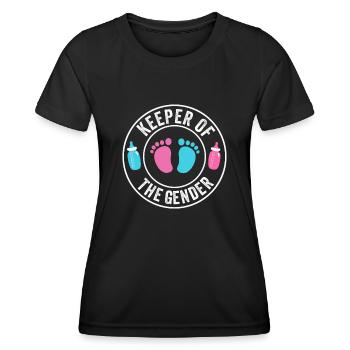 Keeper Of The Gender - Women's Functional T-Shirt - black - Front - AI Model Female 172 light (172cm)