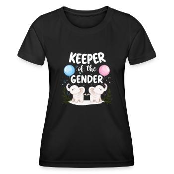 Keeper Of The Gender - Women's Functional T-Shirt - black - Front - AI Model Female 172 light (172cm)