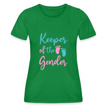 Hüter des Geschlechts - Frauen Funktions-T-Shirt - Kelly Green - Vorne - AI Model Female 172 dark (172cm)