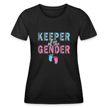 Keeper Of The Gender - Women's Functional T-Shirt - black - Front - AI Model Female 172 light (172cm)