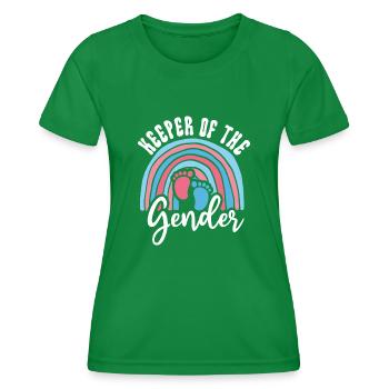 Hüter des Geschlechts - Frauen Funktions-T-Shirt - Kelly Green - Vorne - AI Model Female 172 dark (172cm)