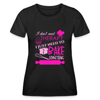 Konditor Bäckerei Konditorei Backen - Frauen Funktions-T-Shirt - Schwarz - Vorne - AI Model Female 172 light (172cm)