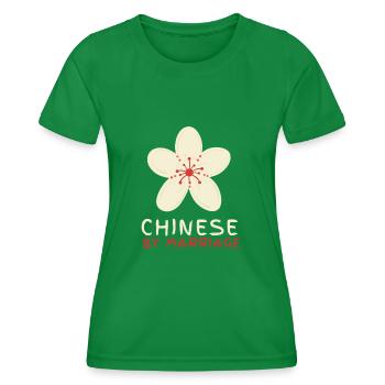 Italia - Italian by marriage - Frauen Funktions-T-Shirt - Kelly Green - Vorne - AI Model Female 172 dark (172cm)
