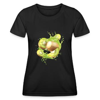Kiwi - Women's Functional T-Shirt - black - Front - AI Model Female 172 light (172cm)