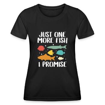 Aquarium - T-shirt sport Femme - noir - Devant - AI Model Female 172 light (172cm)
