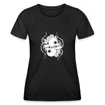 Gothic Skull - Women's Functional T-Shirt - black - Front - AI Model Female 172 light (172cm)